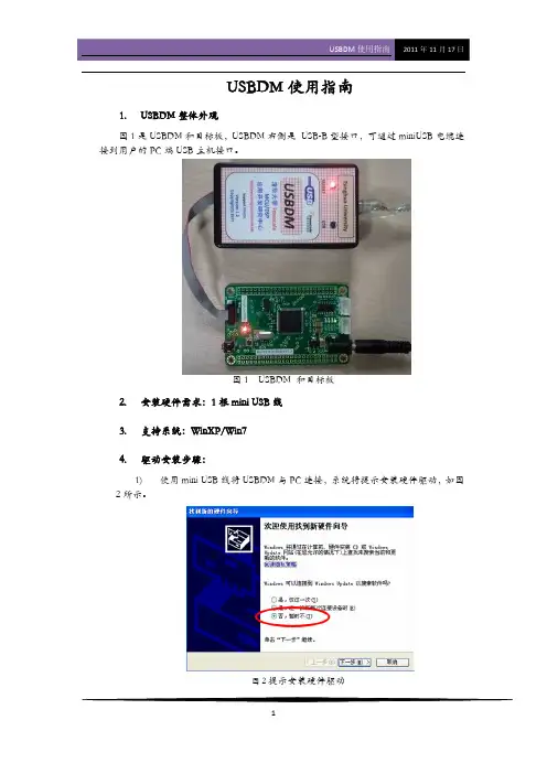 USBDM 使用指南