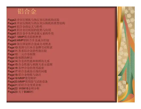 铝合金知识大全