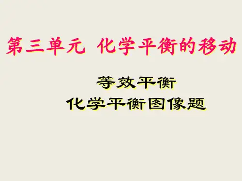 等效平衡和图像