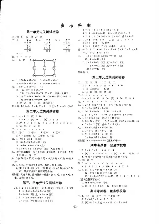 答案