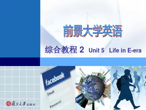 unit 5 life in Eera