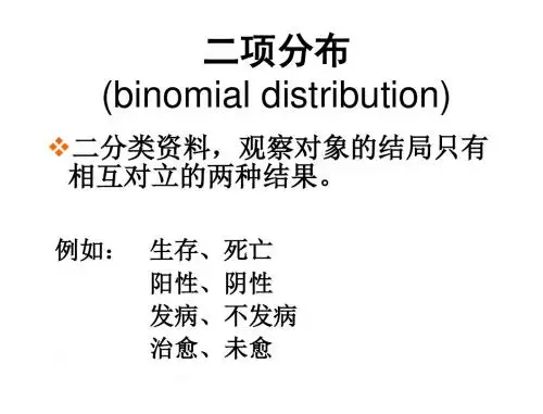 8++常用概率分布