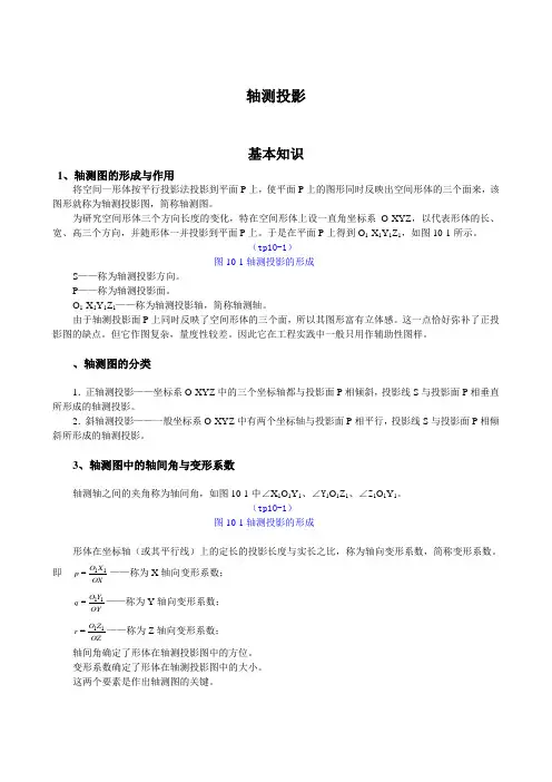 轴测投影