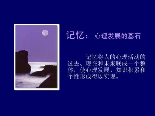 记忆(第六章)