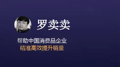 罗永浩直播卖货商业计划书