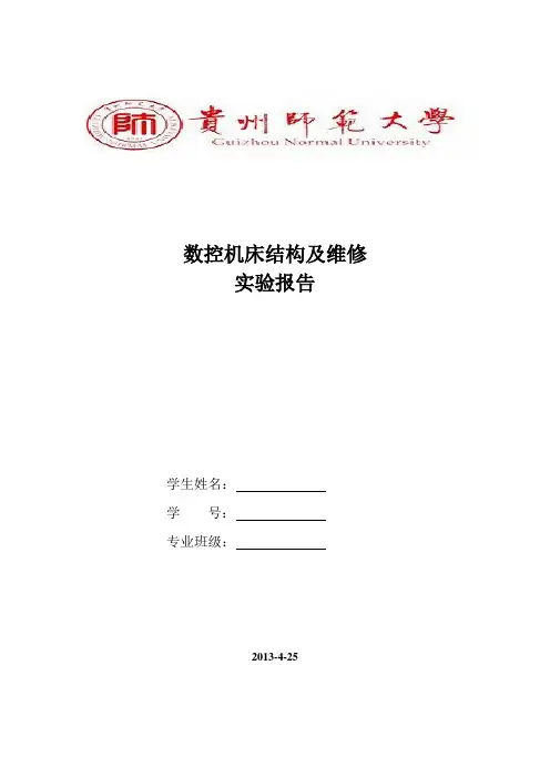 实验报告空白模板