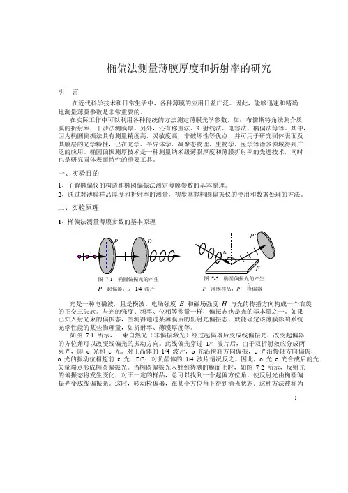 椭偏测量原理