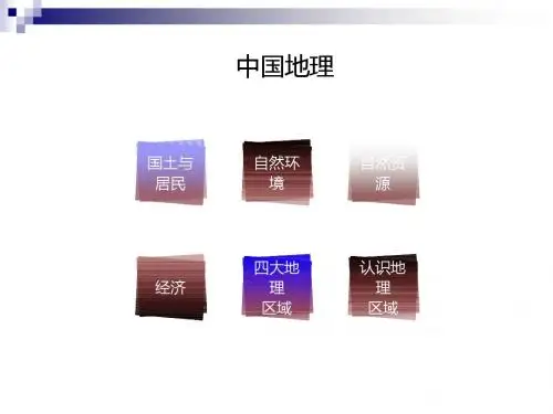 中考地理总复习中国地理读图册课件