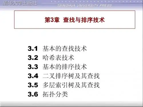 计算机软件基础 第3章