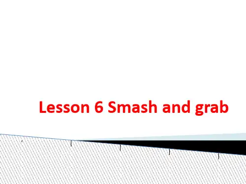 新概念英语第三册lesson6(69张)PPT课件
