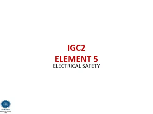 NEBOSH IGC 2 培训资料 E5 第五讲PPT课件