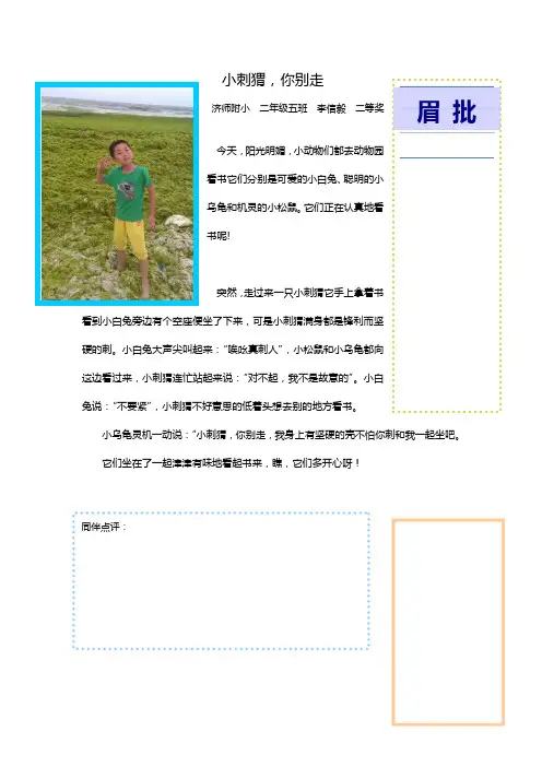 小刺猬李信毅