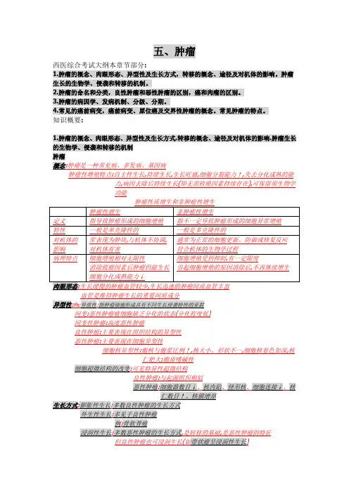 五、肿瘤