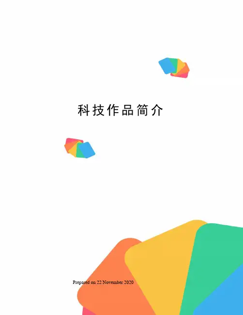 科技作品简介
