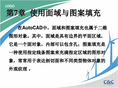 CAD 面域与图案填充