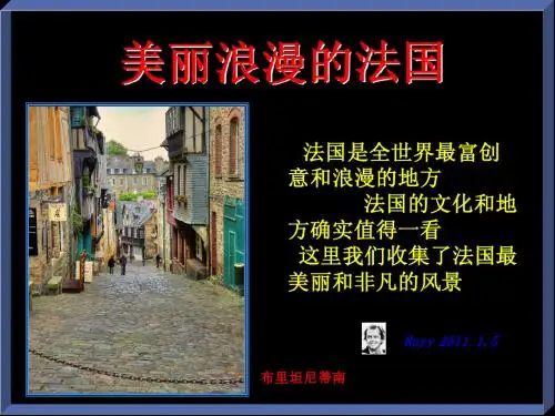 美丽浪漫的法国