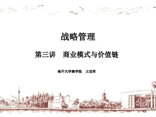 商业模式与价值链概述