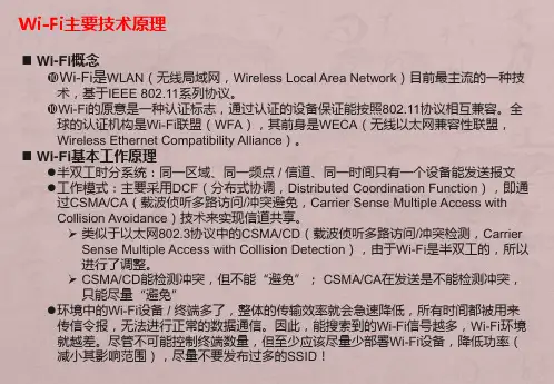 WiFi技术原理
