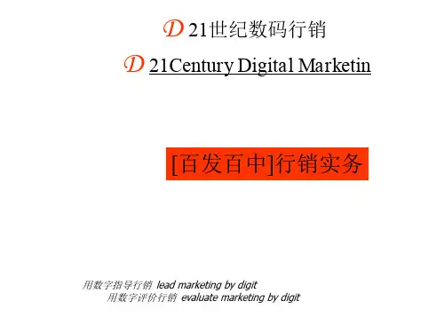 行销实务培训课件(PPT 页)