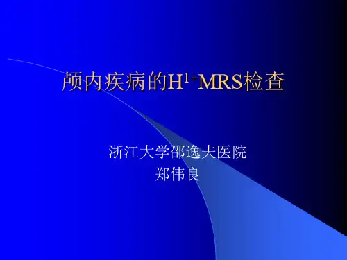 MRS分析
