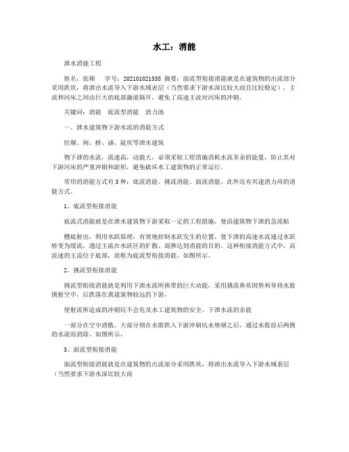 水工：消能