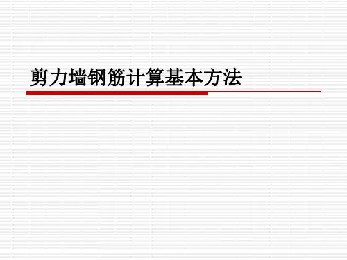 14685_剪力墙钢筋解析