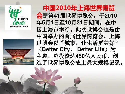 中国2010年上海世界博览会