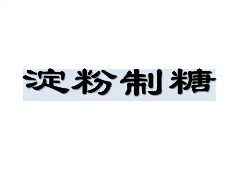 淀粉糖1