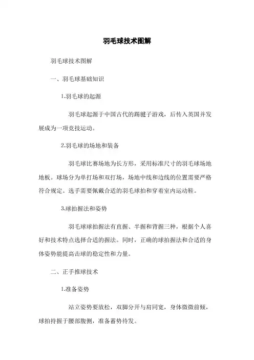 羽毛球技术图解