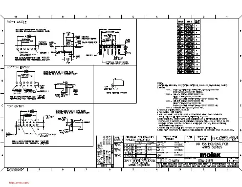 09-48-3074;中文规格书,Datasheet资料