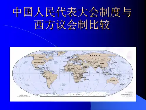 中西方选举制度比较共32页PPT资料