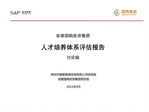 安徽国购投资集团人才培养体系评估报告