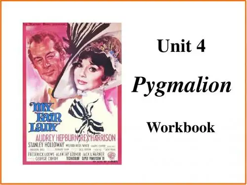 选修8unit4Workbook