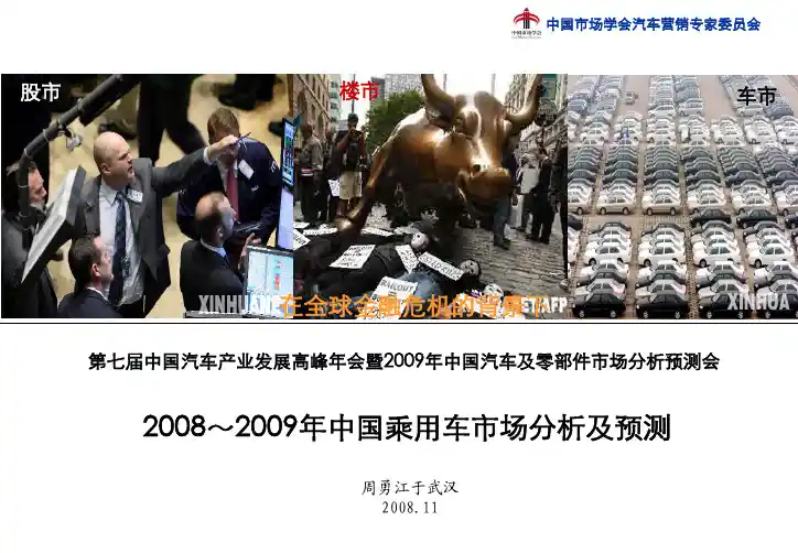 2008-2009 中国乘用车市场分析及预测