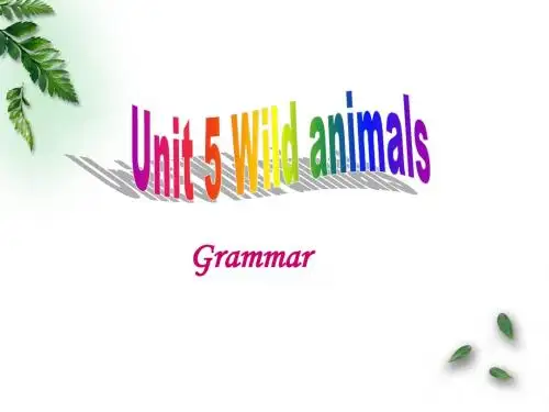 unit 5grammar 1