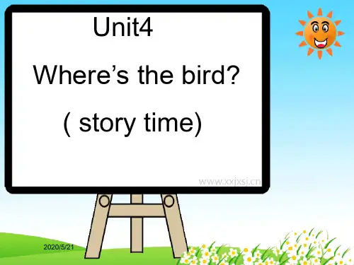 新版译林3B英语unit4_wheres_the_bird