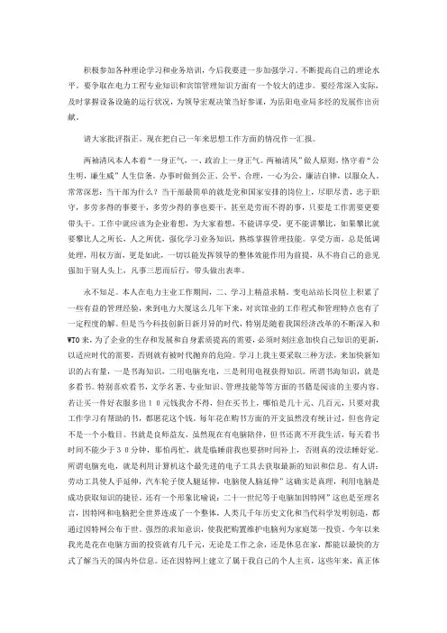 站长工作总结