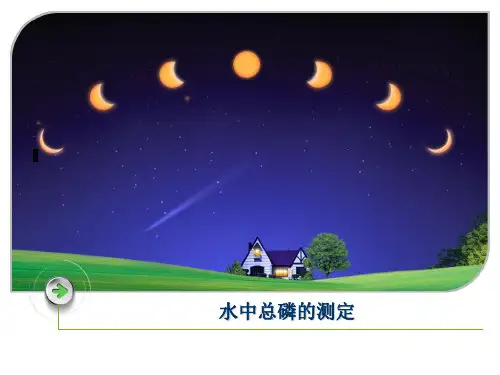 水中总磷的测定