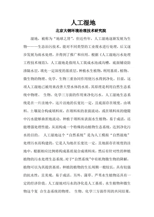 人工湿地