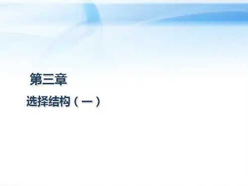 Java基础03选择结构