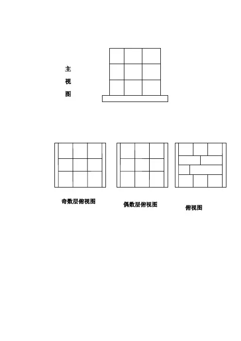 指定货物组托示意图