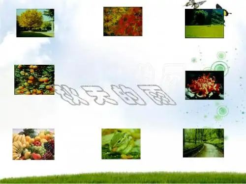 人教版语文第3单元11课《秋天的雨》PPT