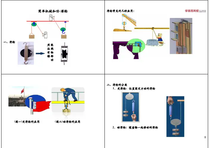 简单机械和功-滑轮