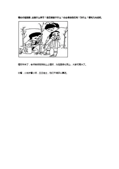 看图写话3