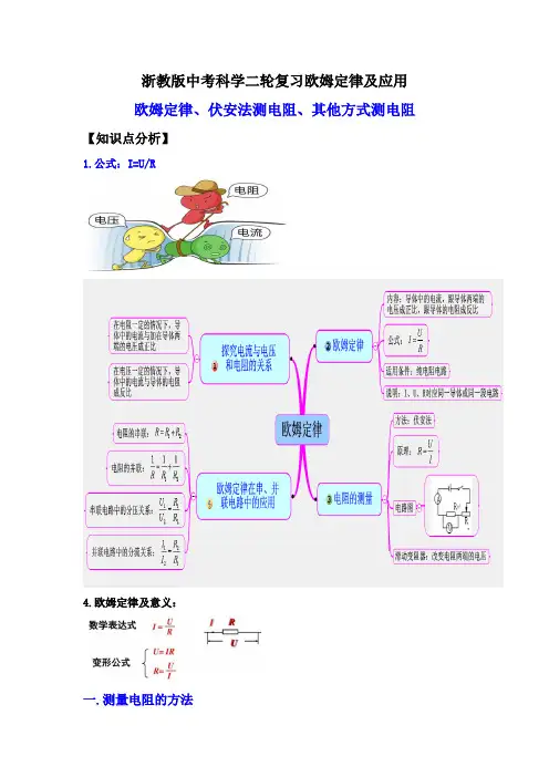 11.欧姆定律及应用(讲义)