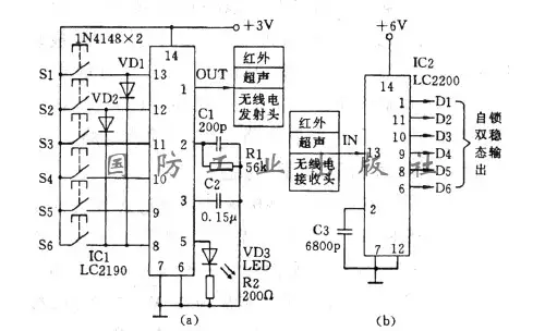 六路编解码电路