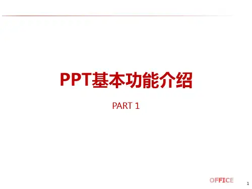 Office系列-PPT基础功能介绍