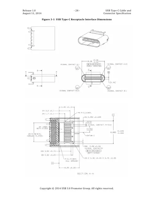 USB Type C 协会规范