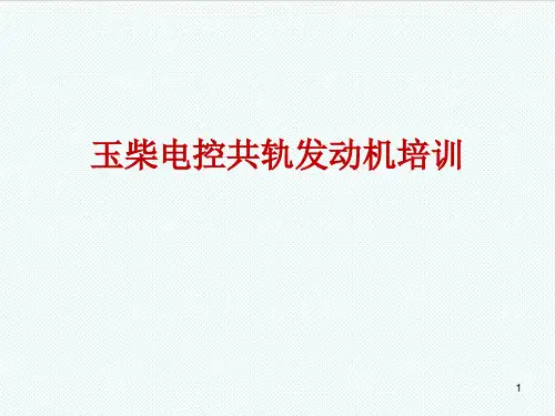 企业培训-博世共轨系统培训材料 精品