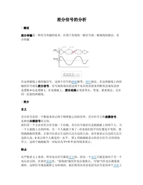 差分信号分析